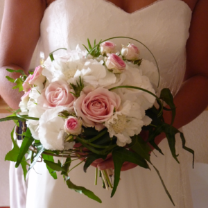 bouquet de mariée romantique